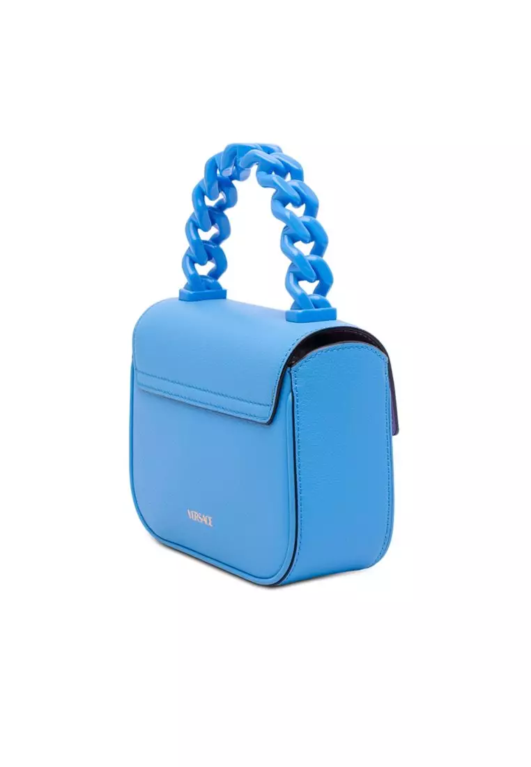 Pre-Loved Versace Mini Leather La Medusa Satchel