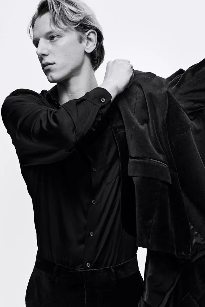 Slim Fit Velvet jacket