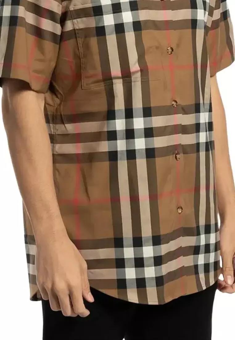 Men's Shirt in Brown 80929421