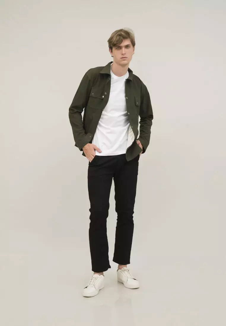 Jaket Parka pria outerwear unisex trucker jacket houseofcuff SNAKE