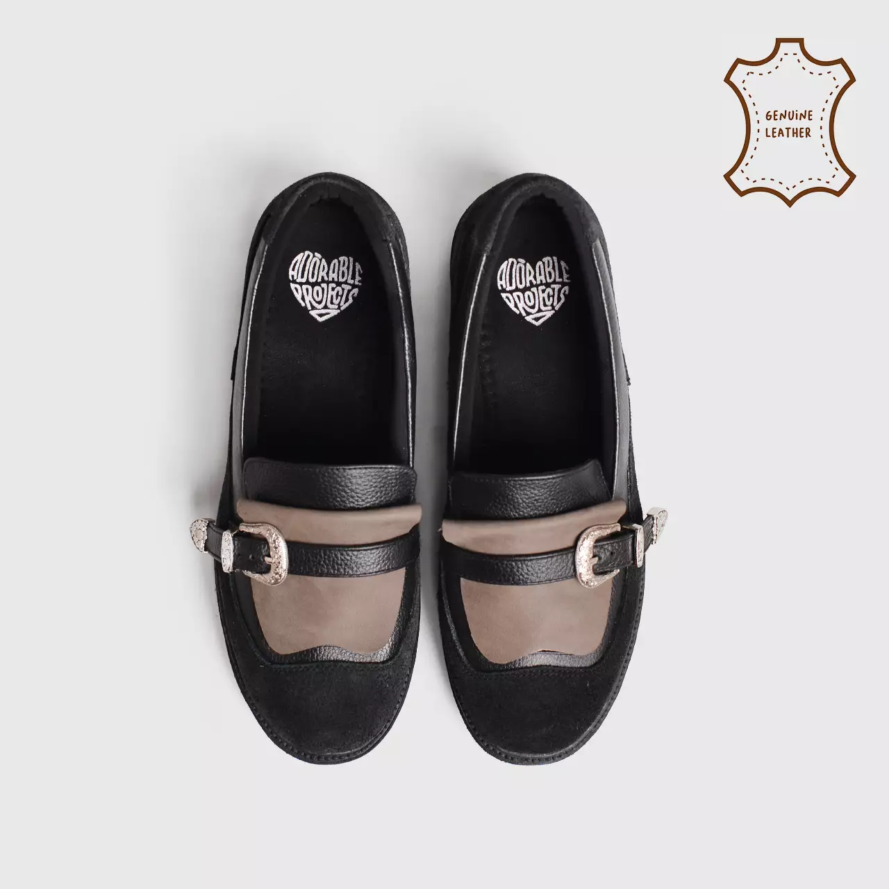 Melvia Loafer Genuine Leather Black