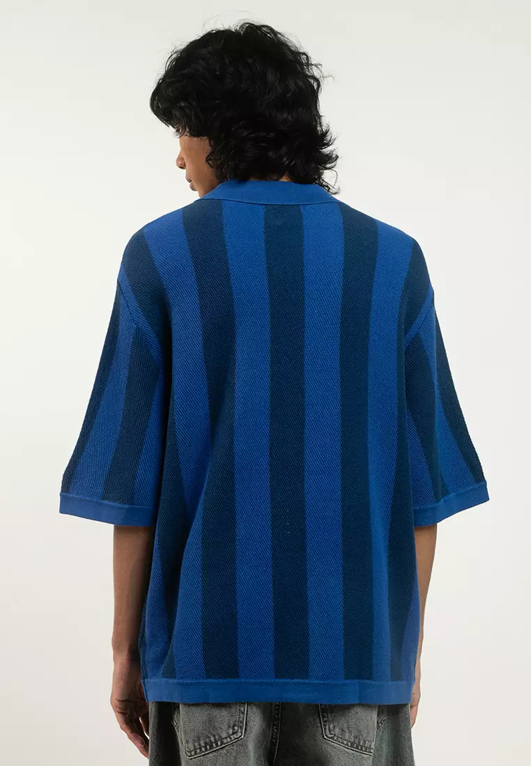 Knitted Sports Polo Shirt