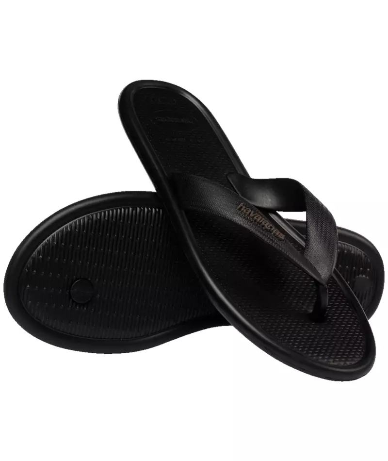 Havaianas 0090 Puffed Up - Black - Sandal Wanita