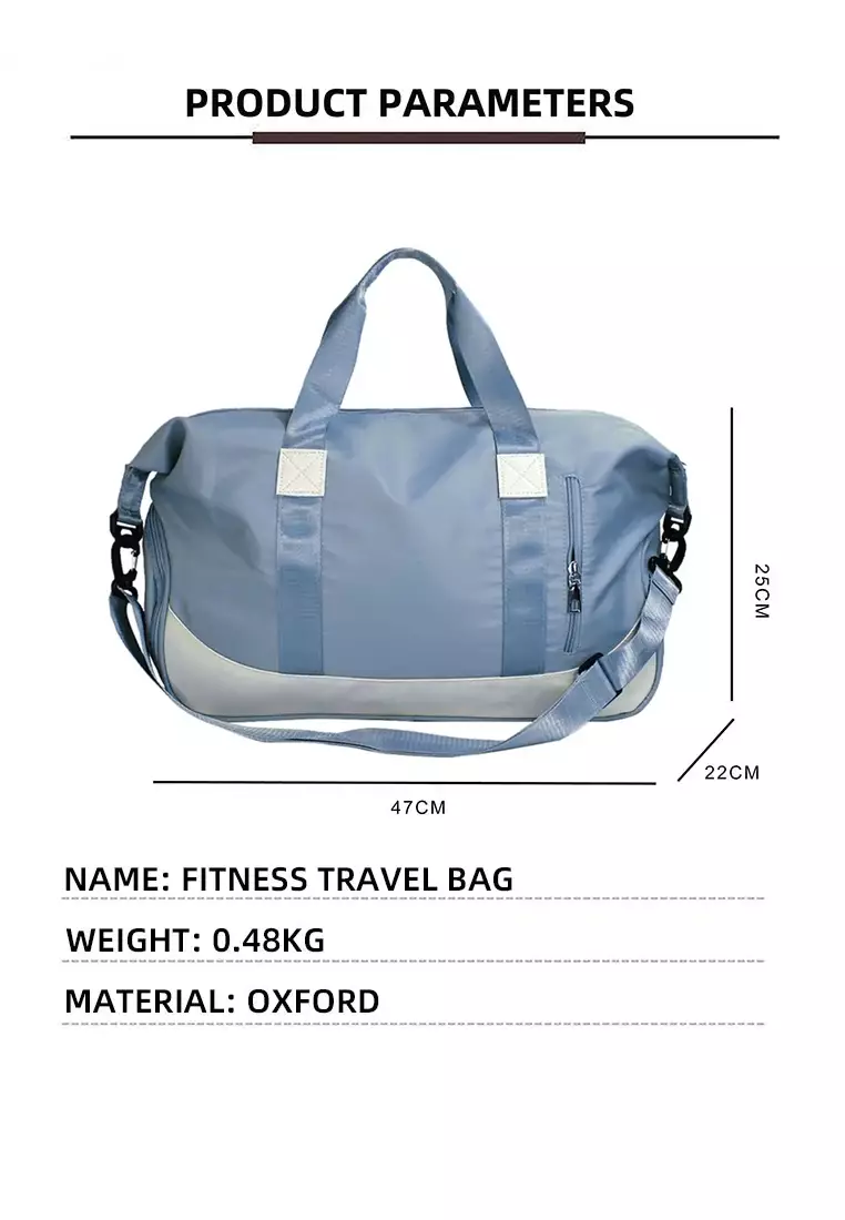 Sports Duffel Bag 47x25cm – Blue