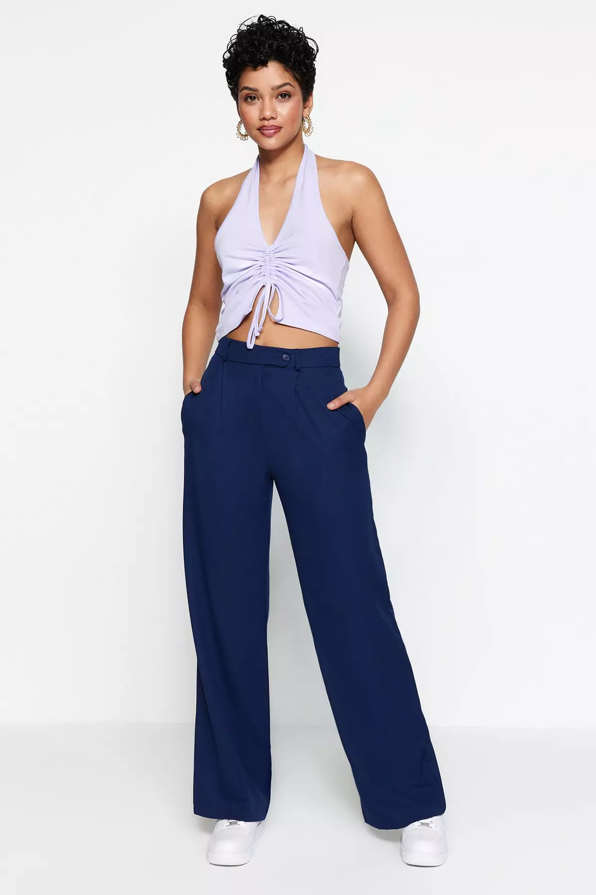 Wide Leg Trousers
