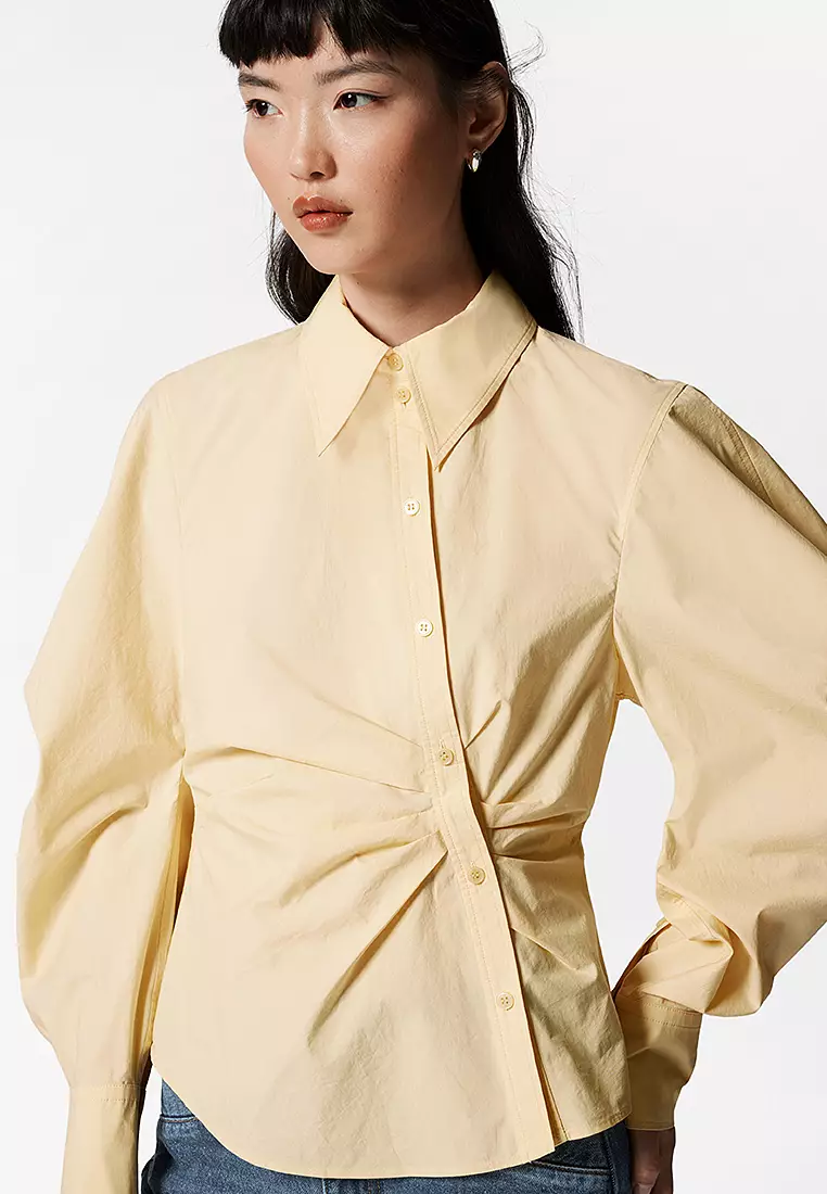 Asymmetrical Cotton Shirt