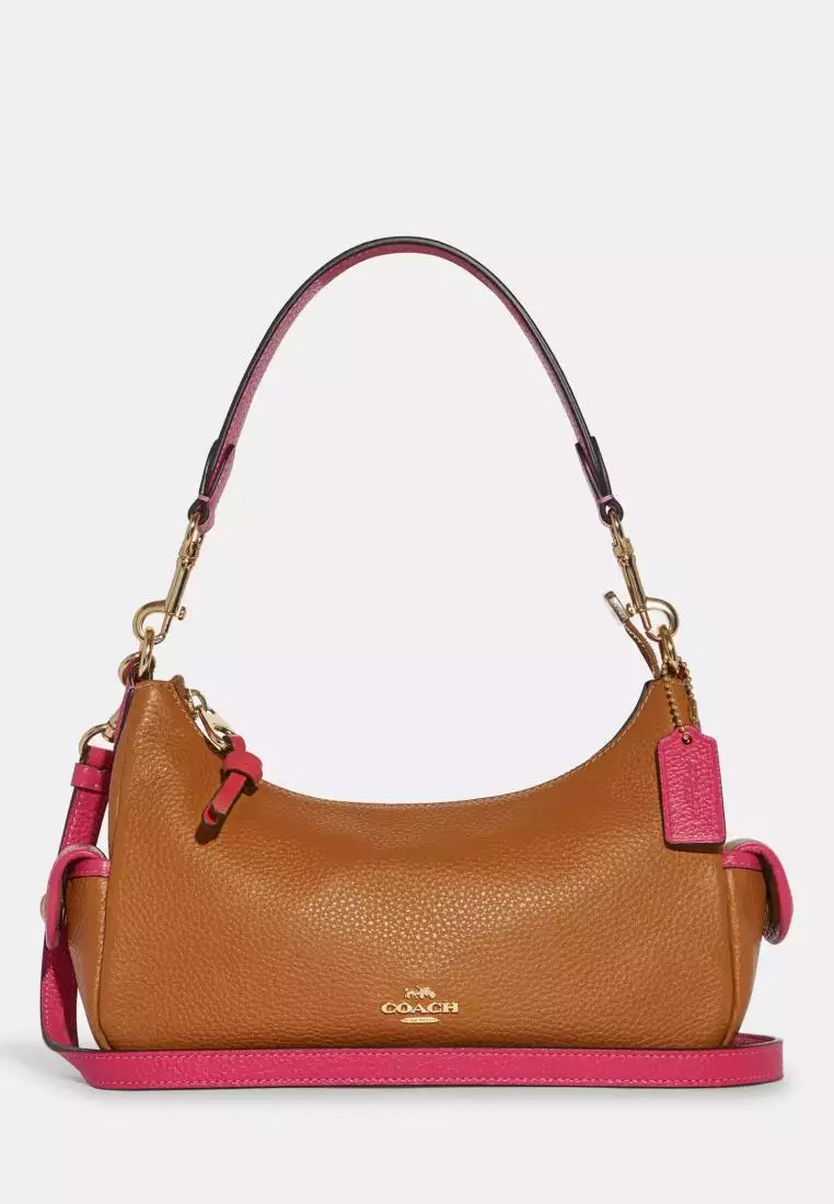 Jual Coach Coach Pennie Shoulder Bag 25 Bold Pink Original 2024