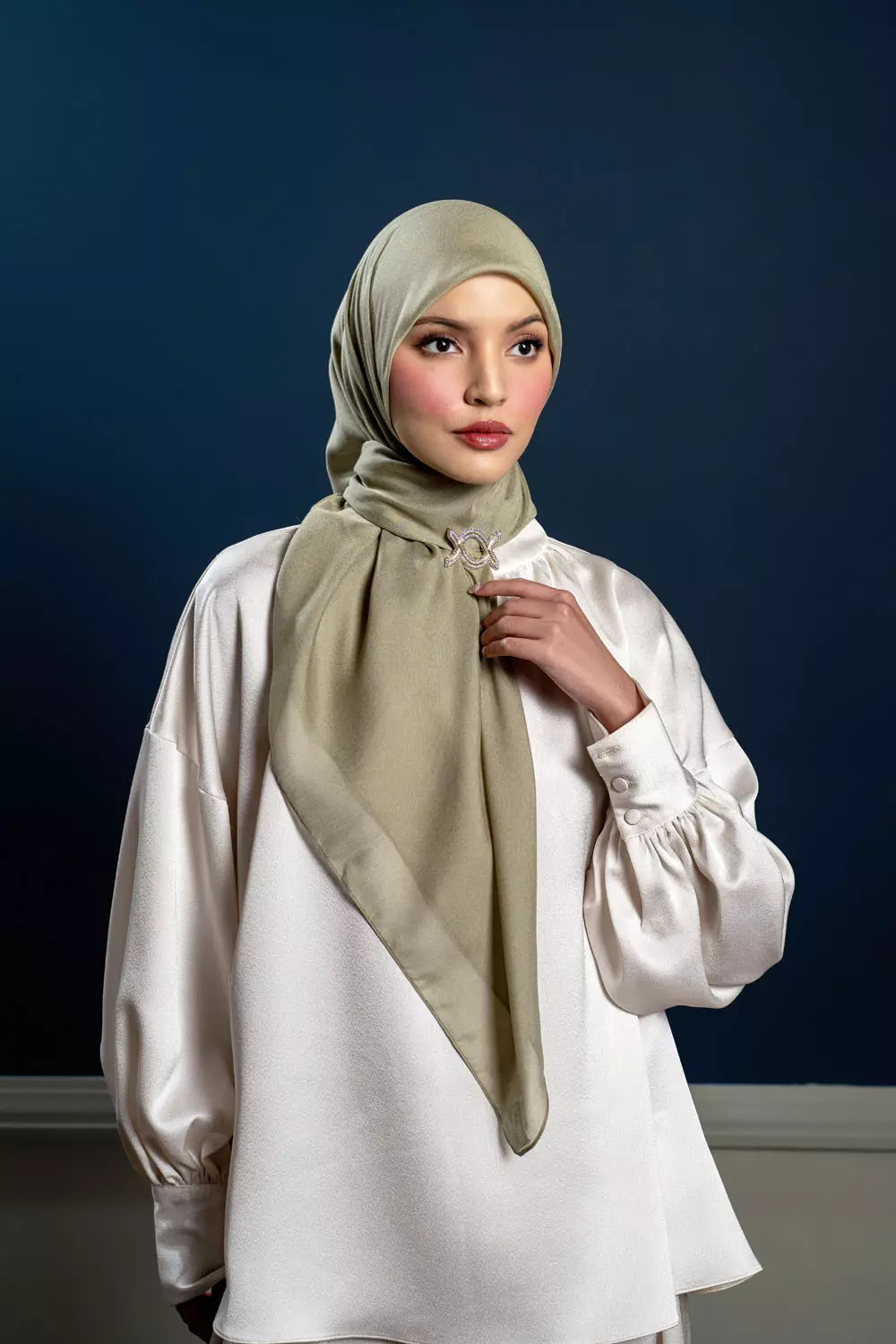 Klamby - Nima Scarf Willow Green