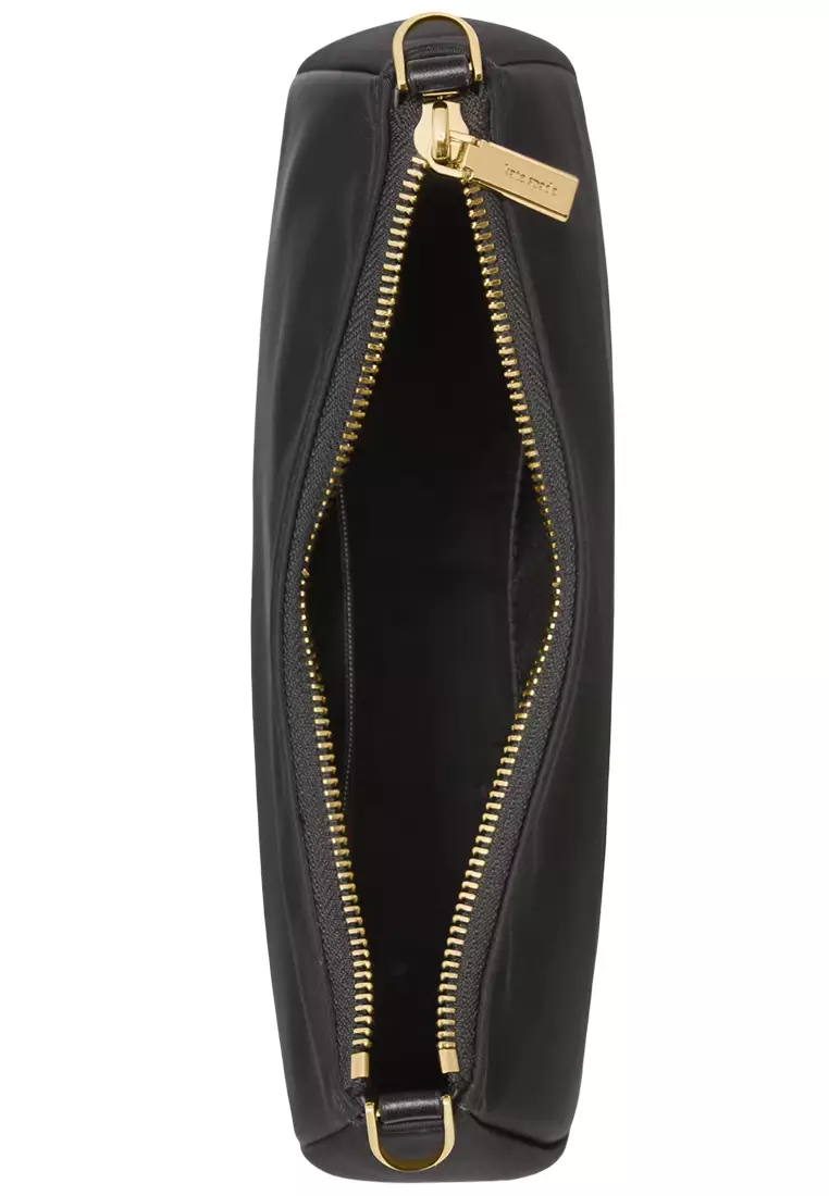 Margot Nylon Convertible Crossbody Bag - Black KN256