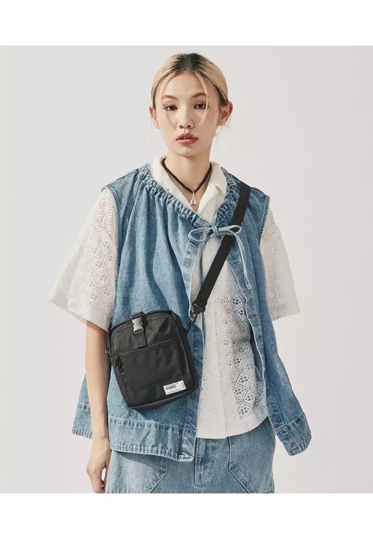 Plain-me 單色經典旅行小包-黑色