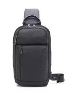 Buy Swiss Polo Men's Waist Bag / Belt Bag / Chest Bag - Black 2026