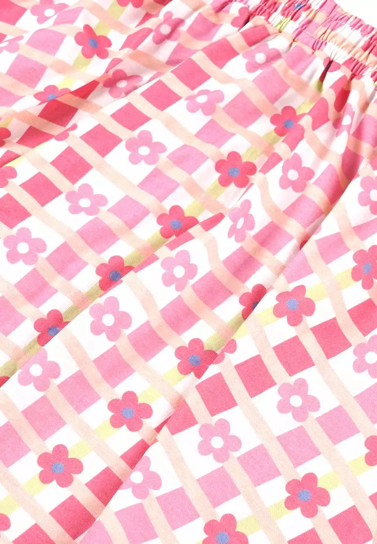 3Second Kids Girl's Mini Skirt Full Print Sora 011224