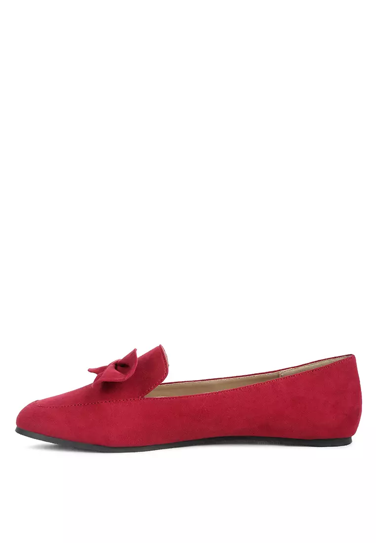 Buy London Rag Red Bow Loafer Online | ZALORA Malaysia