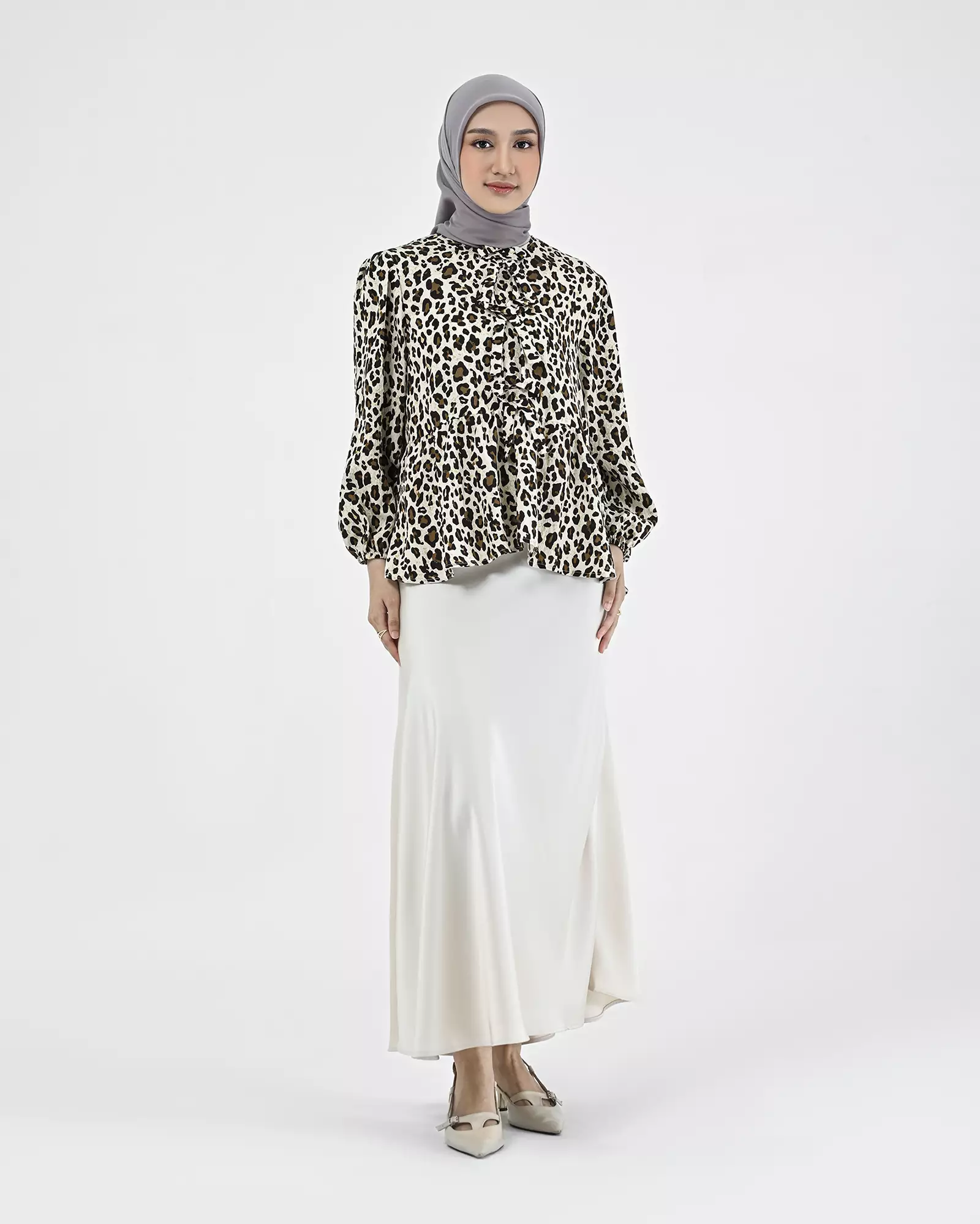 Geulis.id TRIANA BLOUSE - Brown