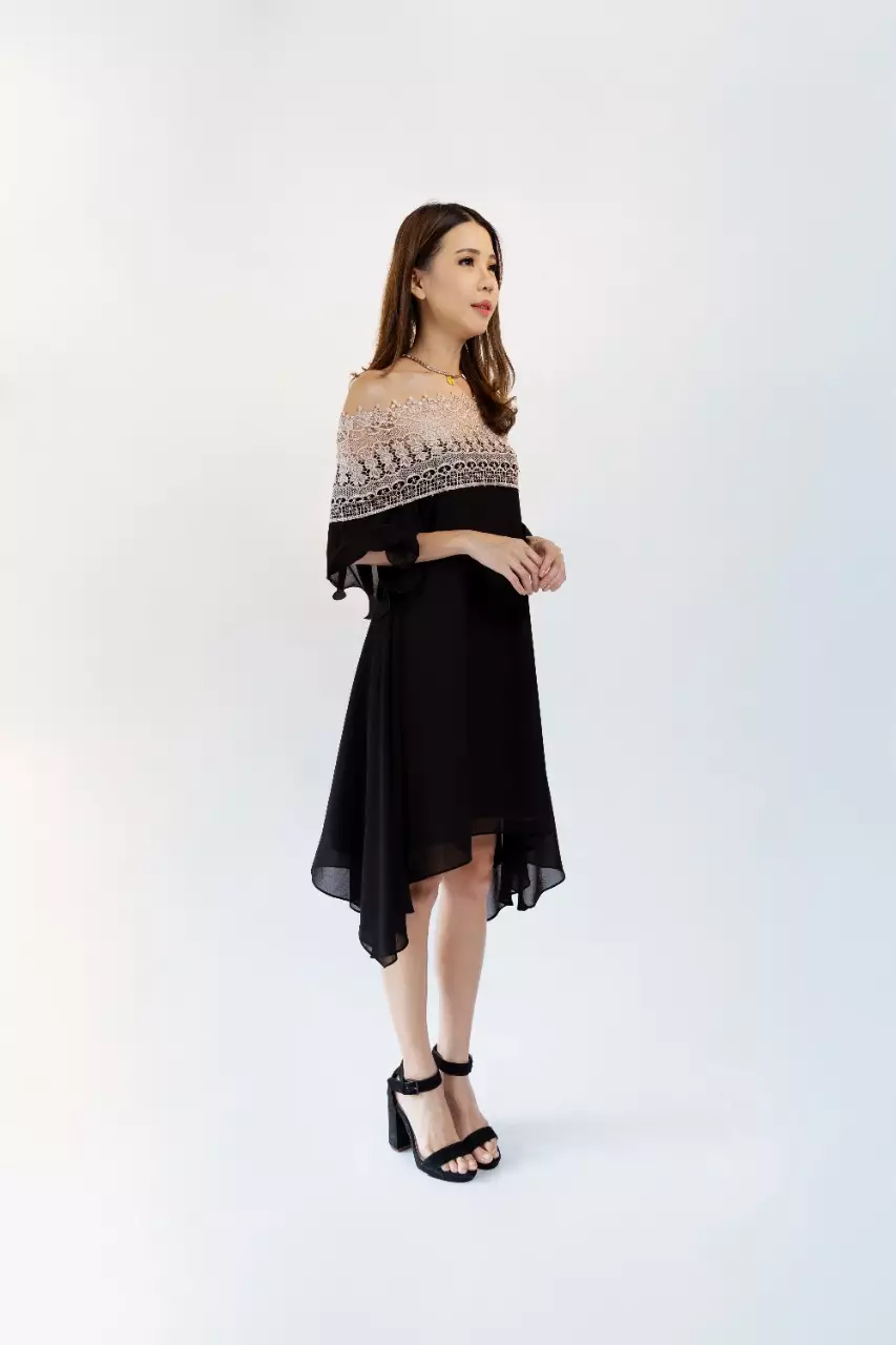 Jual Jolie Clothing Jolie Clothing Keira Dress (Black) Original 2024