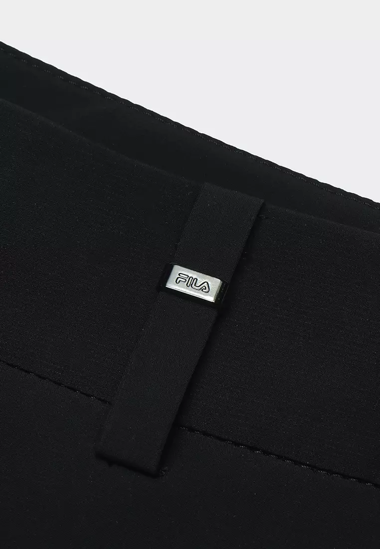 FILA CORE LIFESTYLE BLUE ART BRERA Men Woven Pants (Black / Grey)