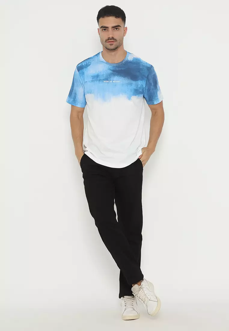 T-Shirt D&F Scent Of Ocean White