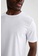 DeFacto white Short Sleeve Round Neck Cotton Basic T-Shirt 8B21EAAE67FFC4GS_4