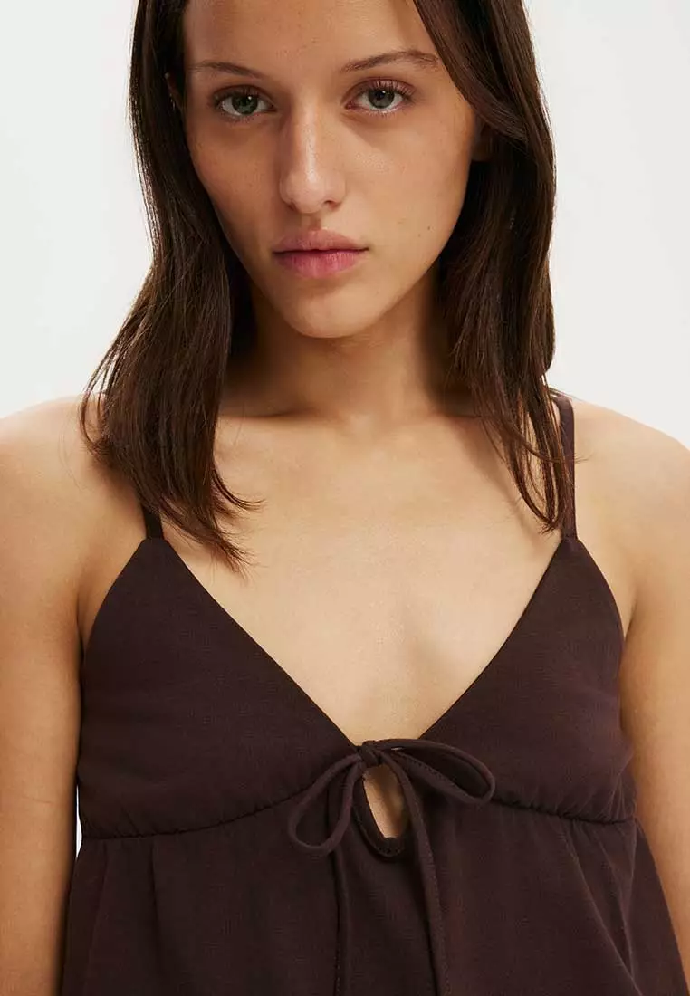 Buy Cotton On Babydoll Cami Top 2026 Online | ZALORA