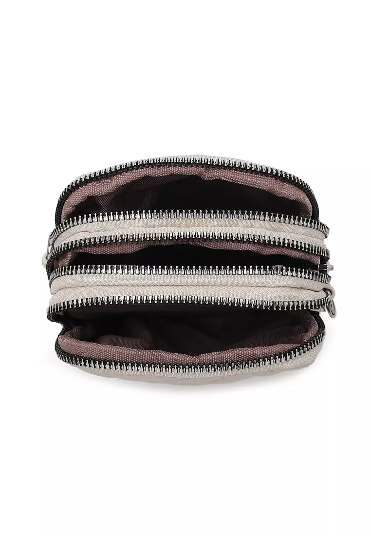 Women's Shoulder Sling Bag / Sling Purse - Off White