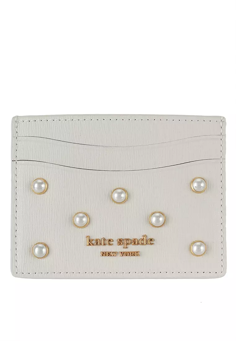 Purl Embellished Flap Chain Wallet