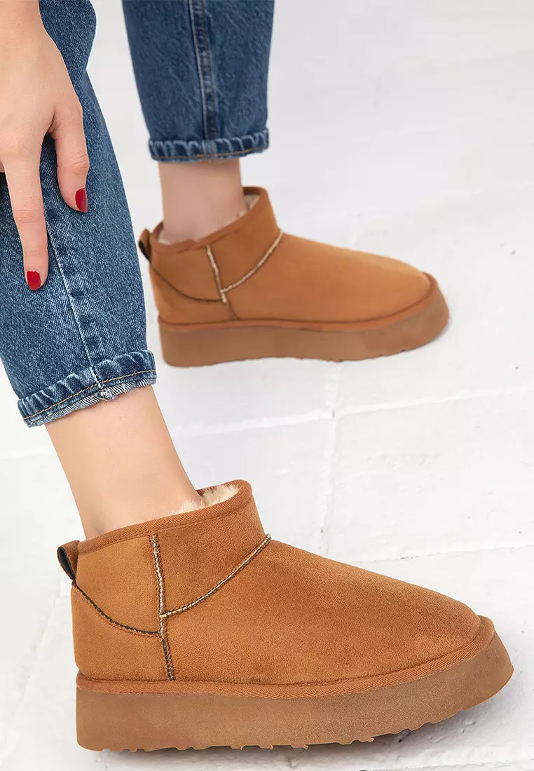 Discount on Soho  shoes - SKU: Fur Lined Ankle Boots