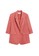Violeta by MANGO pink Plus Size Modal-Blend Suit Blazer 8EEA0AA5B6D3F7GS_5