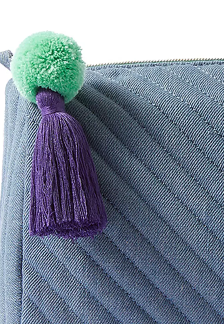 Large Quilted Toiletry Bag