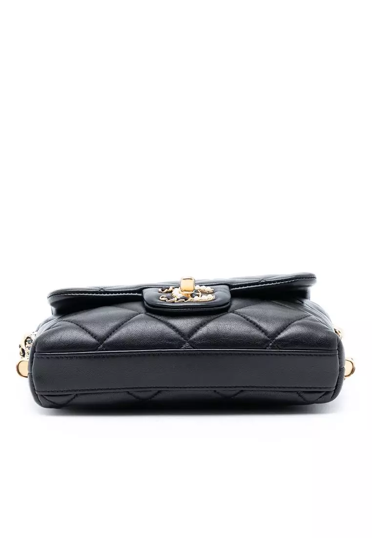 Pre-Loved Chanel Mini Quilted Lambskin Crush On Chains Flap