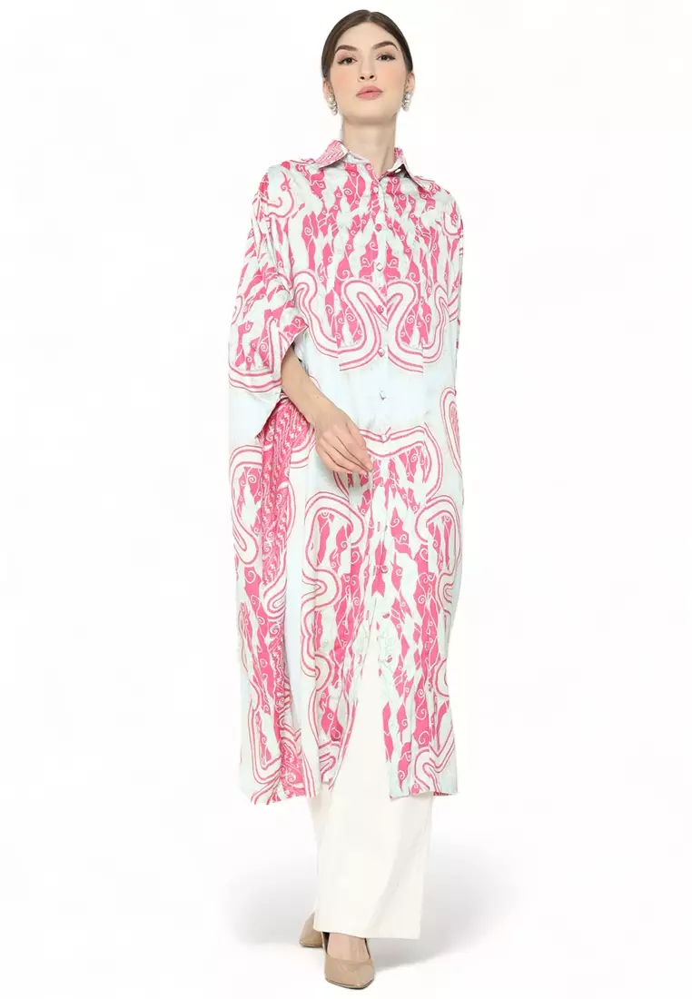 Kanzi Collared Kaftan