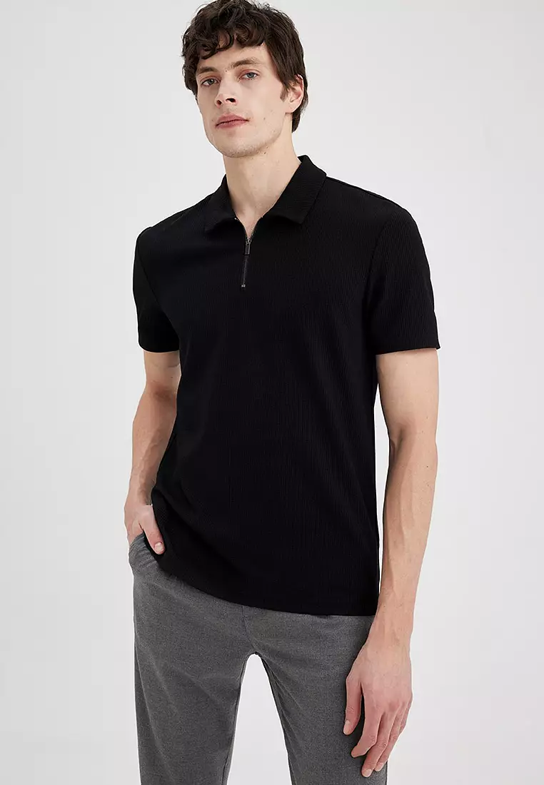 Zip Polo Shirt