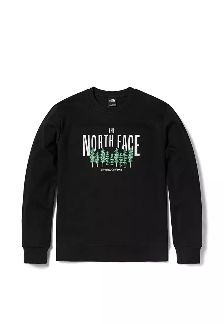 Buy The North Face The North Face Men Berkeley California Crew - AP TNF  Black 2023 Online | ZALORA Singapore