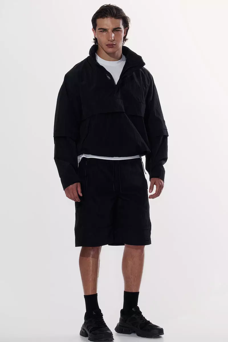 H&m long shorts hot sale