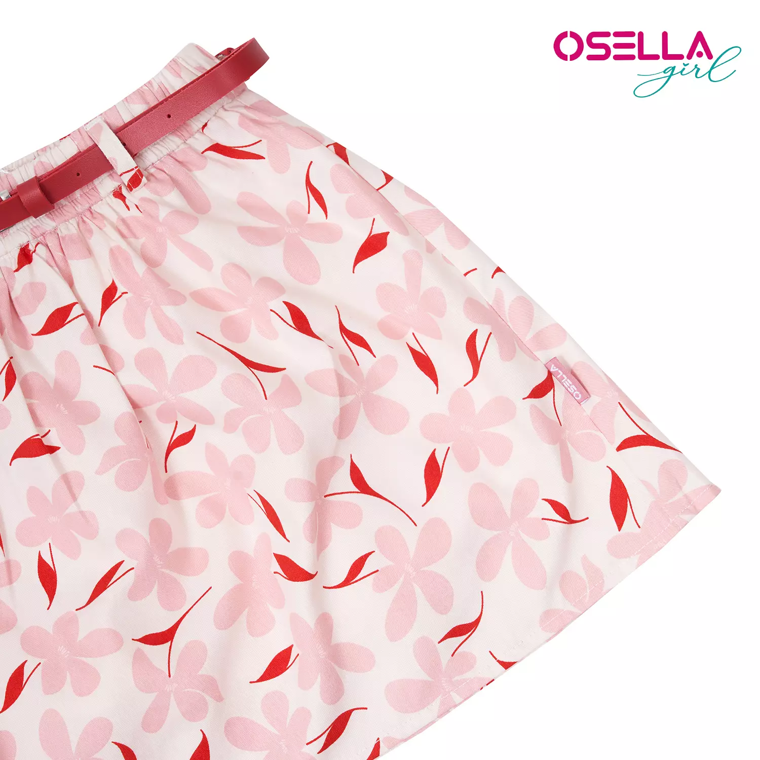 [NEW] Osella Leila Floral Pattern Mini Skirt In Pink 2386500113 | Rok Anak Perempuan