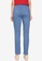 Springfield blue Slim Cropped Eco Dye Trousers 9AF51AABD2ADDDGS_2