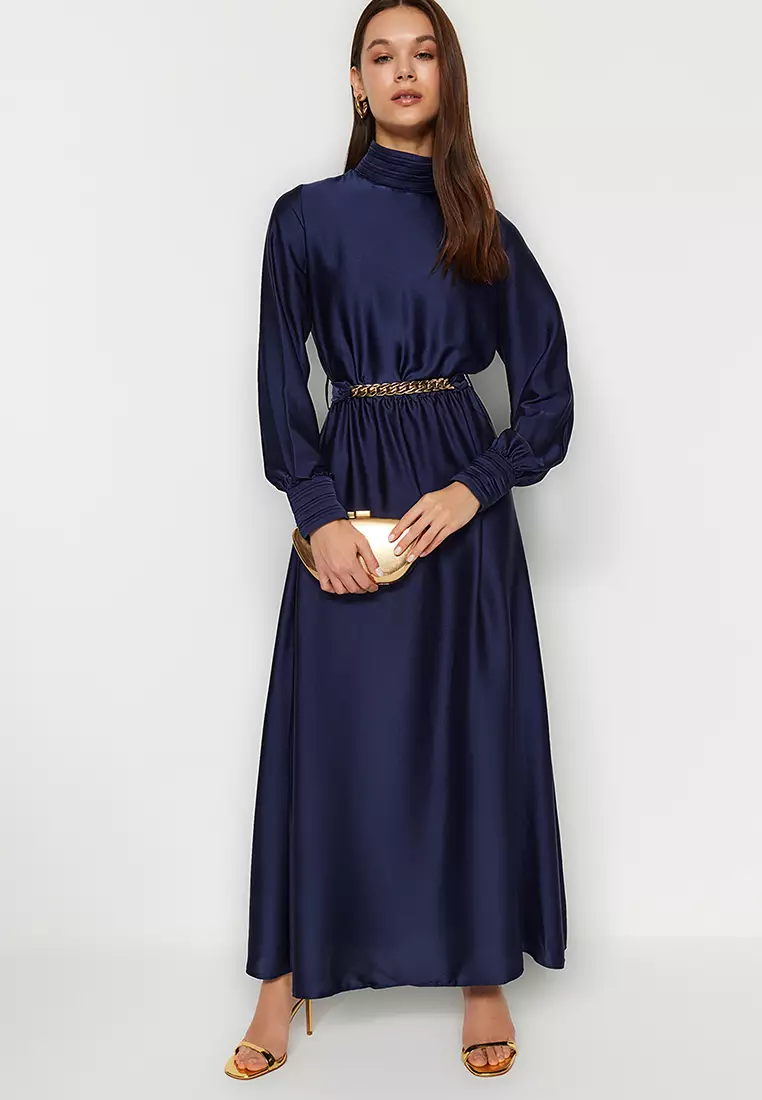 Trendyol Belted Maxi Dress 2024 | Buy Trendyol Online | ZALORA Hong Kong