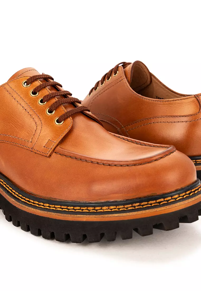 Thaddeus Brown Derby Shoes