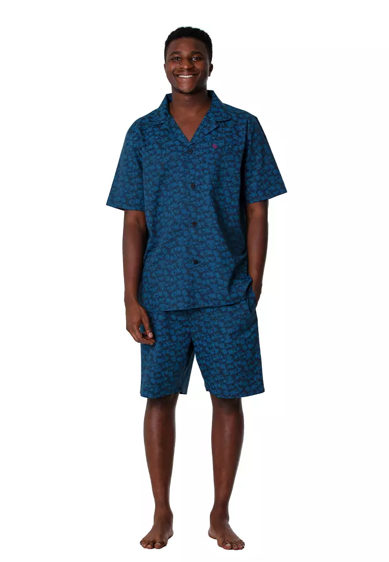 Mens short sales pajama set