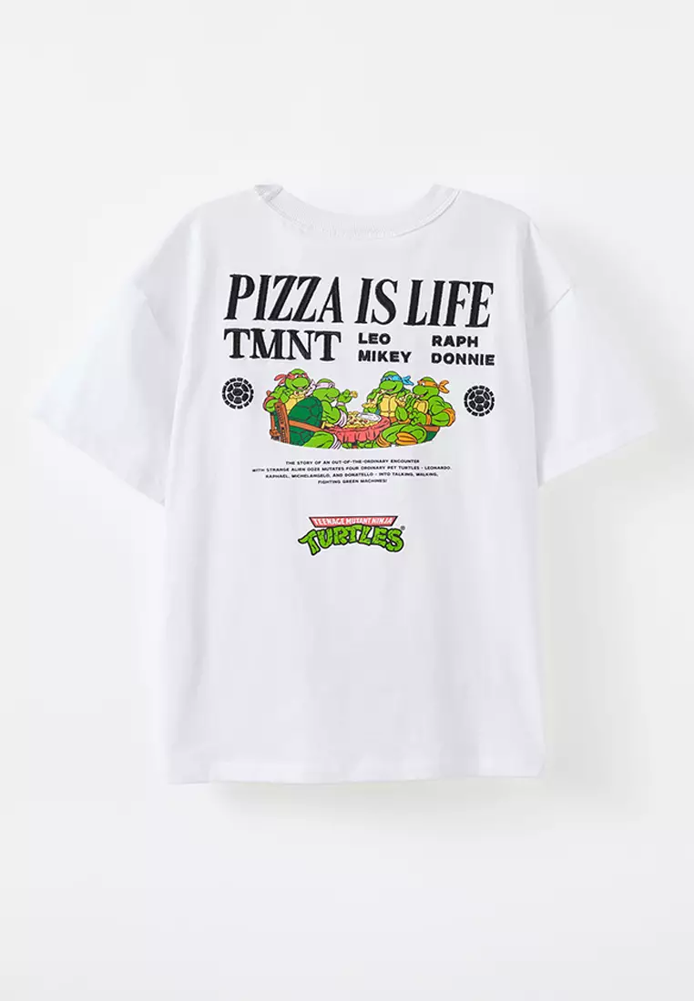 Licensed Drop Shoulder Short Sleeves Tee