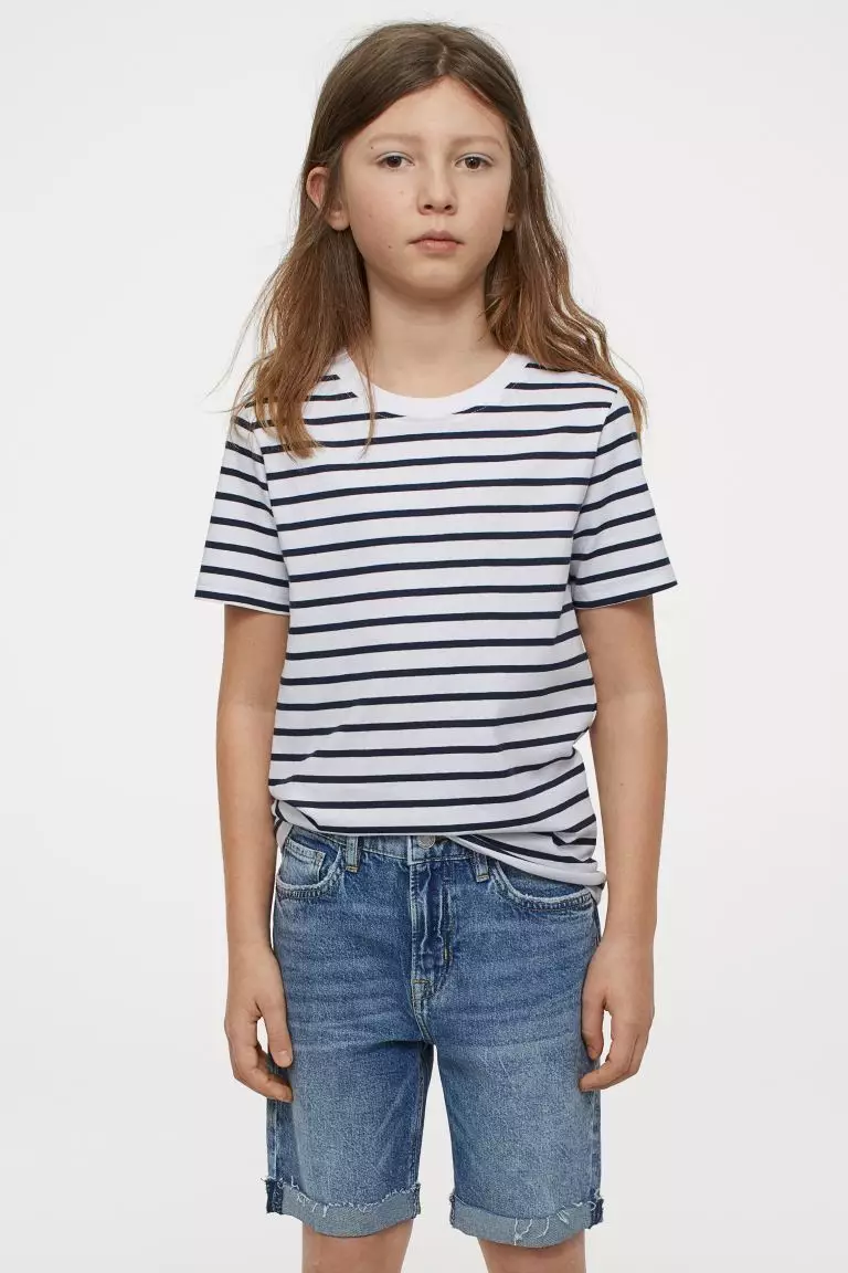 H&m boys sales denim shorts