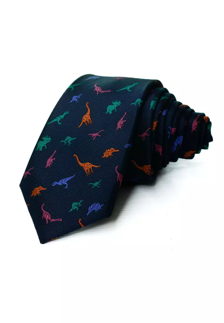 Buy Kings Collection Dinasour Pattern Ties KCBT2325 2023 Online