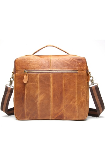 Buy Twenty Eight Shoes  Vintage Leather Business Briefcase 