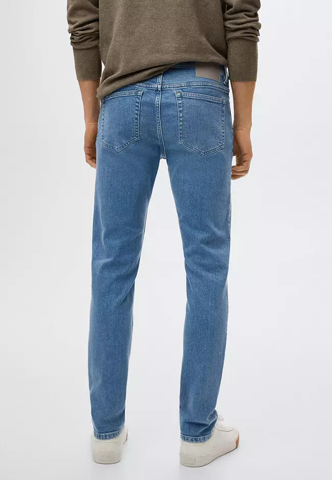 Jean slim mango cheap