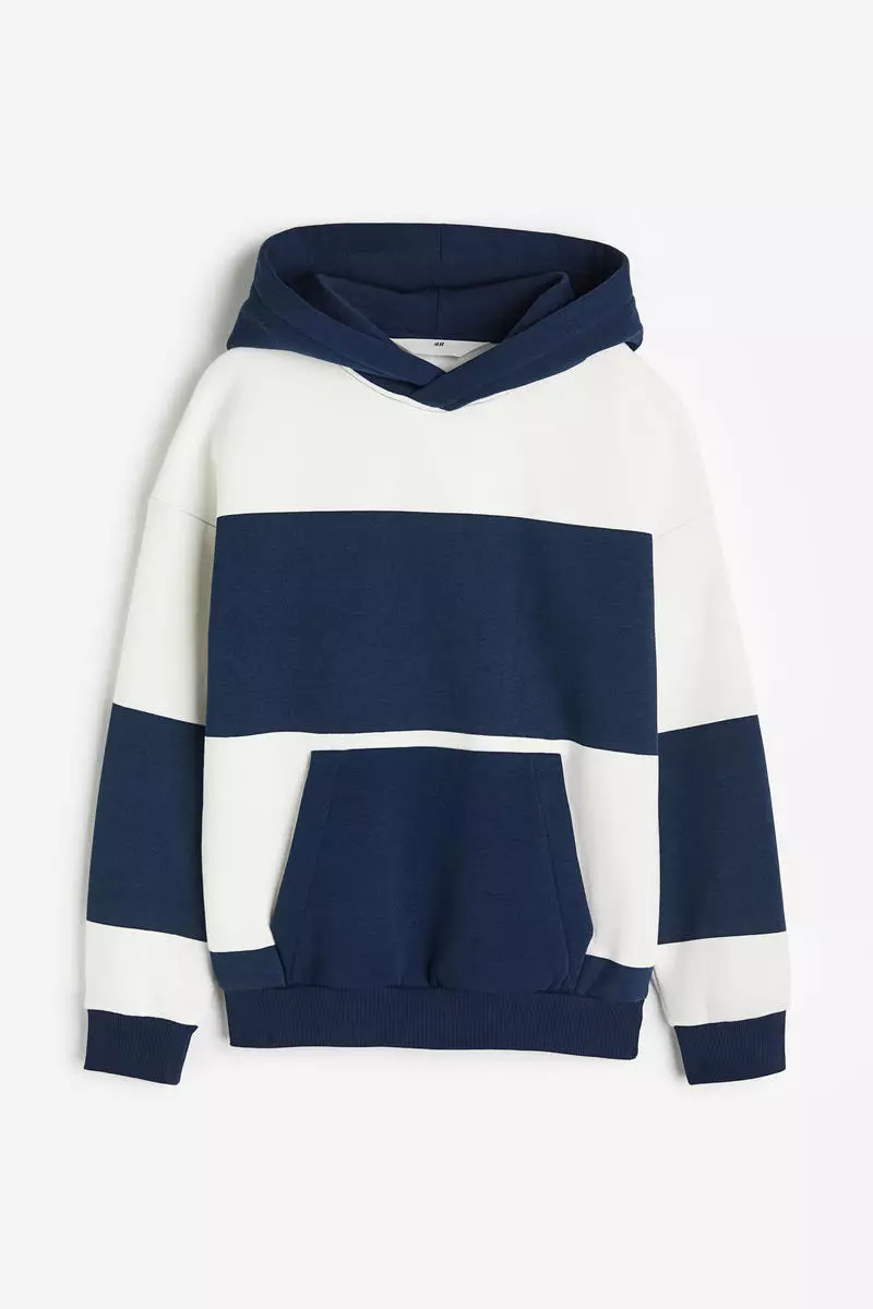 H&m striped hoodie sales