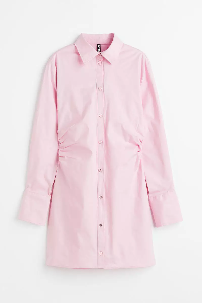 Button up dress h&m 2025