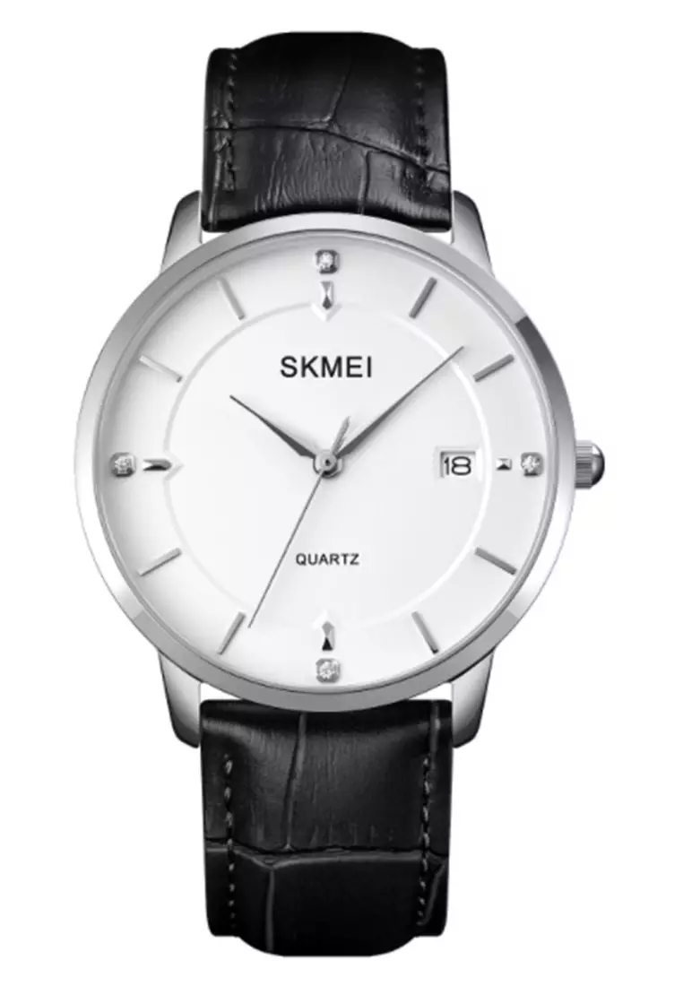 Jam Tangan Analog Pria Waterproof Strap Tali Material Leather BL11 ORIGINAL