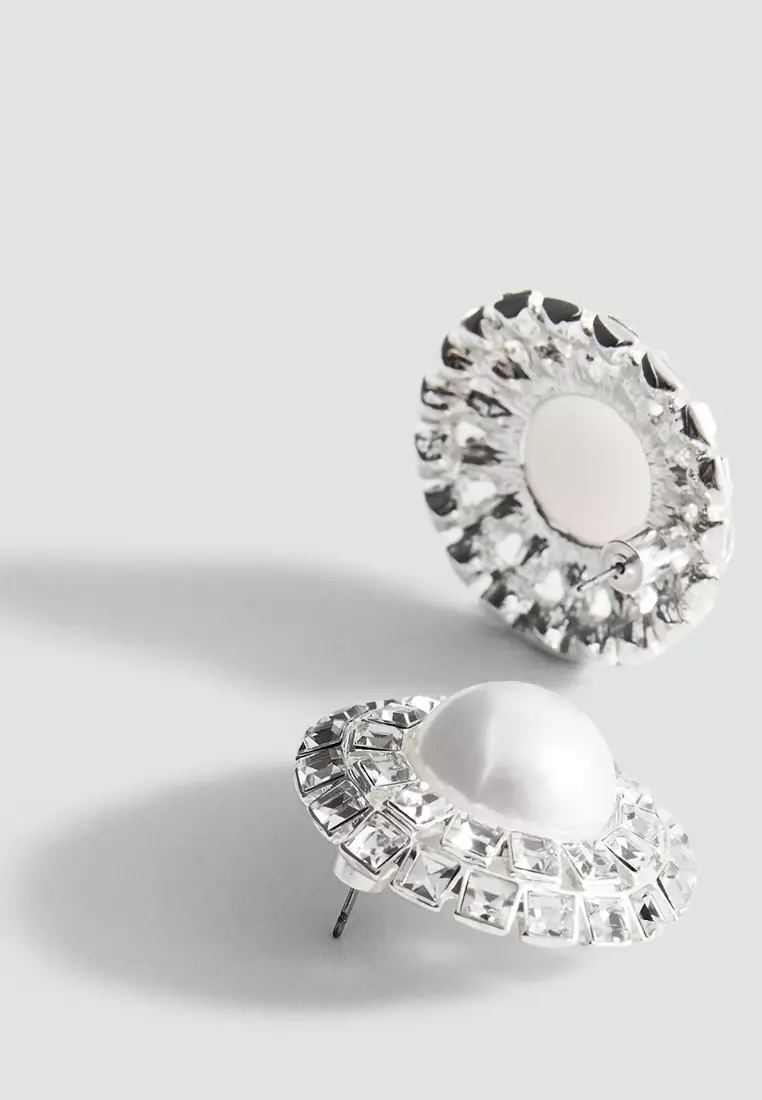 Combined Pearl Earrings