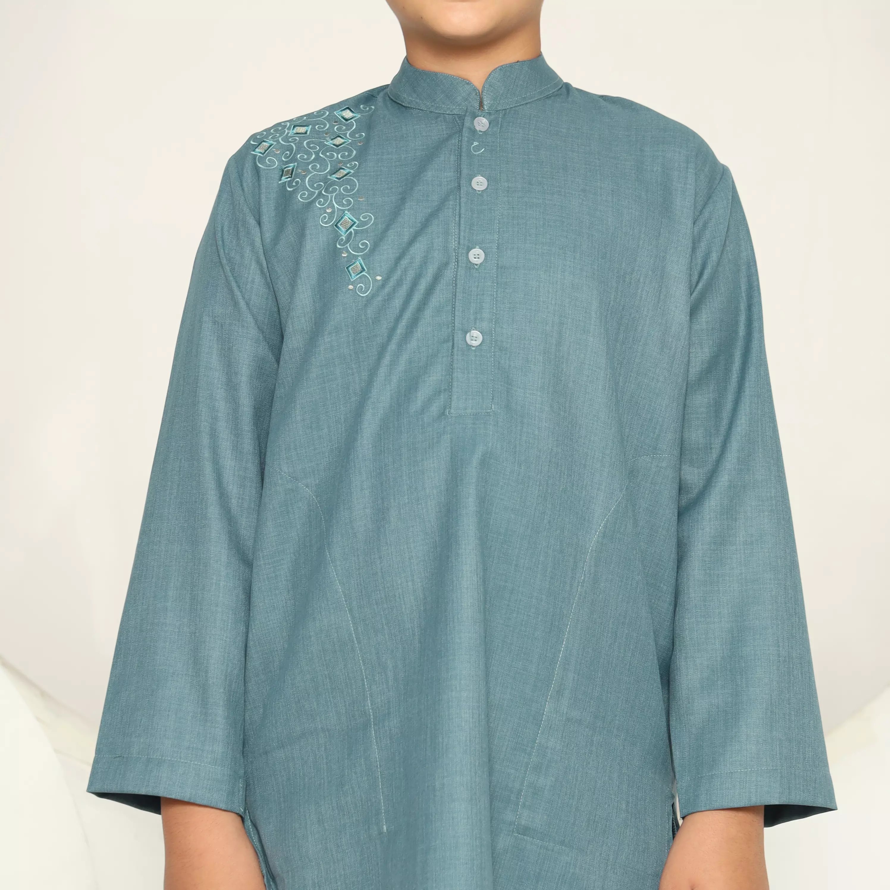Setelan Baju Koko Sarimbit Pakistan Kurta Anak PKA 09 Tosca