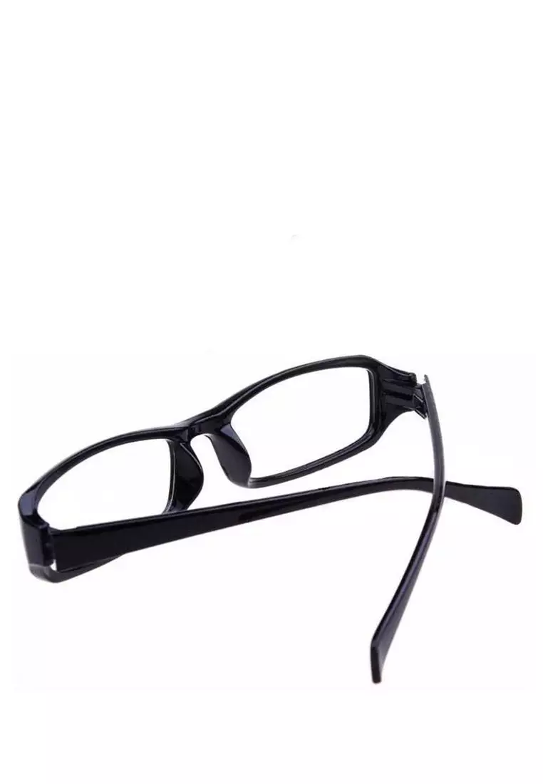 Keizaro Eyeglasess Baca Lensa Plus 2.0 Unisex For Presbyopia Classic Design Frame Material Plastic ORIGINAL - Black