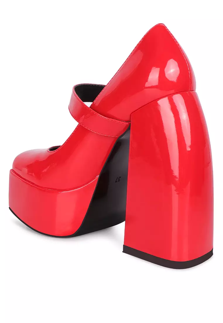 Red platforms outlet